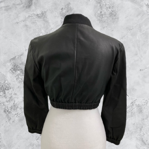 ᴇᴜᴄ ᴇᴍᴘᴏʀɪᴏ ᴀʀᴍᴀɴɪ ᴄʀᴏᴘᴘᴇᴅ ʟᴇᴀᴛʜᴇʀ ʙᴏᴍʙᴇʀ ᴊᴀᴄᴋᴇᴛ - Picture 8 of 13